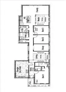 Floorplan of Homely house listing, 10 Gladstone Road, Mansfield Park SA 5012
