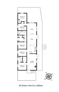 Floorplan of Homely house listing, 29 Ocean View Crescent, Kallista VIC 3791