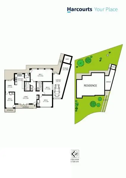 Floorplan of Homely house listing, 11 Kymea Place, Hebersham NSW 2770