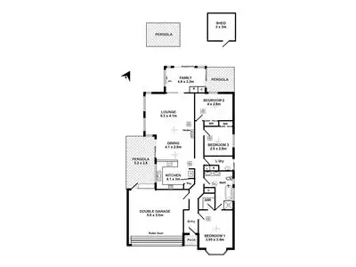 Floorplan of Homely house listing, 16 Stonework Circuit, Sheidow Park SA