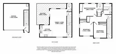 Floorplan of Homely townhouse listing, 5/41 Cambridge Street, Carina Heights QLD 4152
