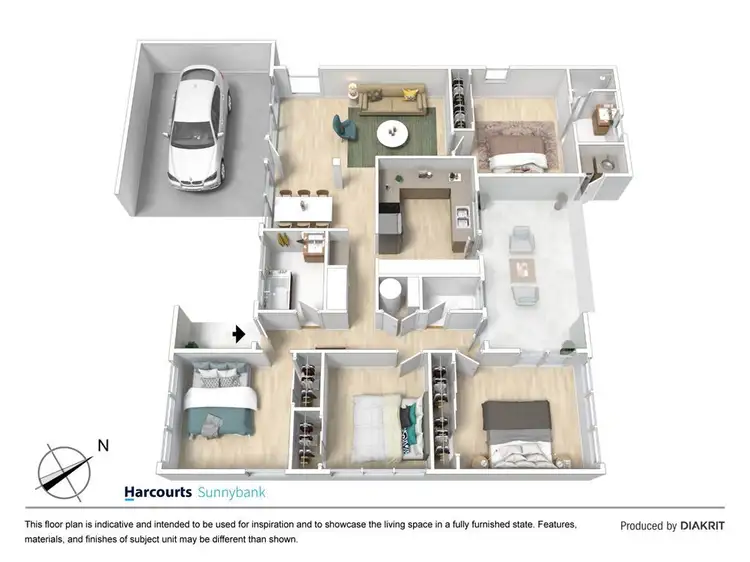 Floorplan of Homely house listing, 42 Alkina Street, Kenmore QLD 4069