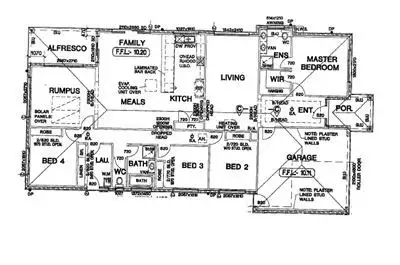 Floorplan of Homely house listing, 7 Baxter Street, Miners Rest VIC 3352