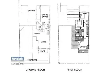 Floorplan of Homely townhouse listing, 10/17 Fairlawn Street, Nathan QLD 4111