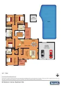 Floorplan of Homely house listing, 46 Mulheron Avenue, Baulkham Hills NSW 2153