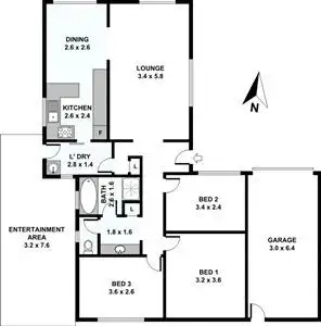 Floorplan of Homely house listing, 112 Shepherd Street, Colyton NSW 2760