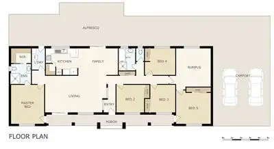 Floorplan of Homely house listing, 55 Gaynor Road, Munruben QLD 4125