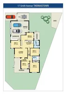 Floorplan of Homely house listing, 17 Smith Avenue, Thomastown VIC 3074