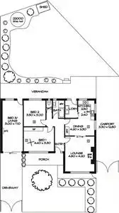 Floorplan of Homely house listing, 1 Nightingale Avenue, Magill SA 5072