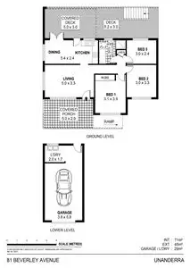 Floorplan of Homely house listing, 81 Beverley Avenue, Unanderra NSW 2526