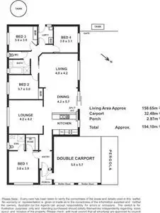 Floorplan of Homely house listing, 4A Market Place, Nairne SA 5252