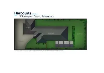 Floorplan of Homely house listing, 3 Snow Gum Court, Pakenham VIC 3810