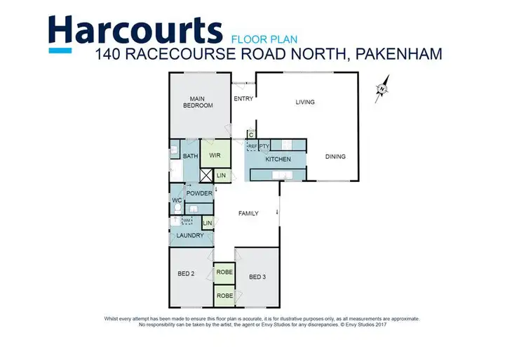Floorplan of Homely house listing, 140 Racecourse Road North, Pakenham VIC 3810