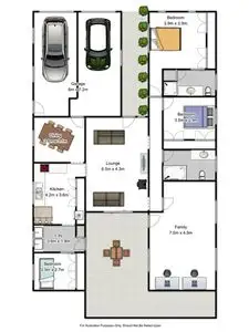 Floorplan of Homely house listing, 28 Swanson Parade, Carina QLD 4152