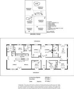 Floorplan of Homely rural property listing, 69 Brown Road, Echunga SA 5153