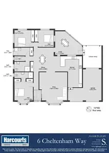 Floorplan of Homely house listing, 6 Cheltenham Way, Prospect Vale TAS 7250