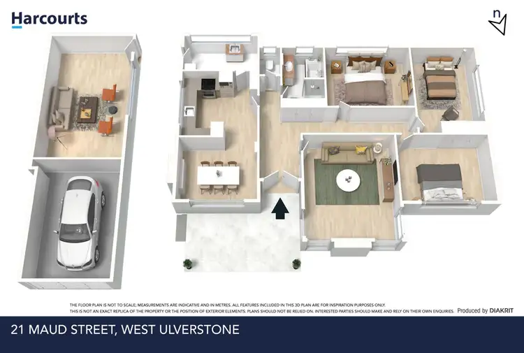 Floorplan of Homely house listing, 21 Maud Street, West Ulverstone TAS 7315