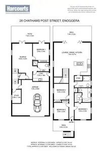 Floorplan of Homely house listing, 28 Chathams Post Street, Enoggera QLD 4051