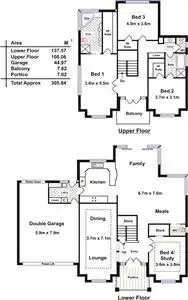 Floorplan of Homely house listing, 7 Newhaven Terrace, Burton SA 5110