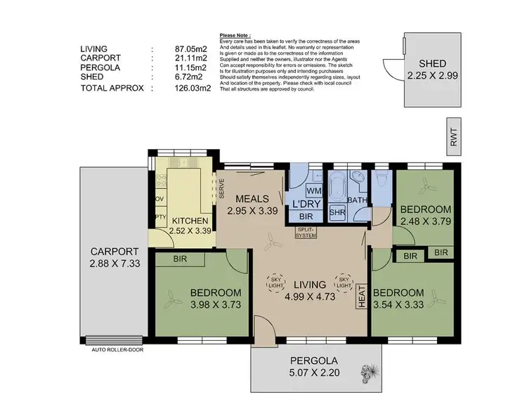 Floorplan of Homely house listing, 8 Nitschke Drive, Hahndorf SA 5245