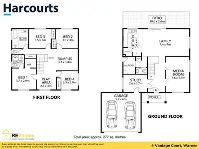 Floorplan of Homely house listing, 4 Vantage Court, Warner QLD 4500