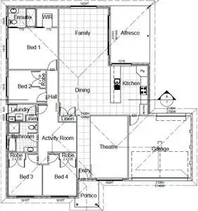 Floorplan of Homely house listing, 11 Somerset Place, Scone NSW 2337