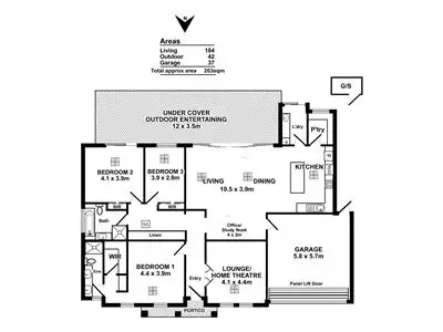 Floorplan of Homely house listing, 25 Lynton Avenue, North Brighton SA 5048