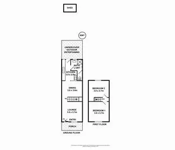 Floorplan of Homely house listing, 2/23 Montpelier Street, Exeter SA 5019