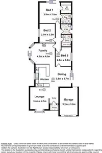 Floorplan of Homely house listing, 10A Goodwin Street, Newton SA 5074