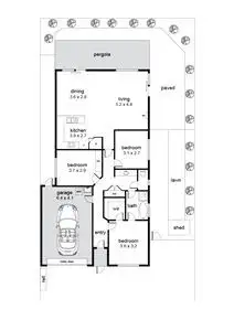 Floorplan of Homely house listing, 22 Barnett Terrace, Seacliff Park SA 5049