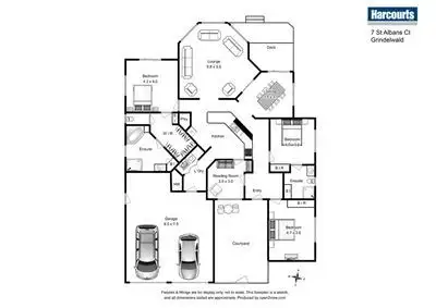 Floorplan of Homely house listing, 7 St Albans Court, Grindelwald TAS 7277
