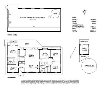 Floorplan of Homely house listing, 48 Drivers Road, Summertown SA 5141