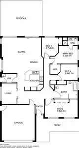 Floorplan of Homely house listing, 52 Community Parade, Narre Warren South VIC 3805