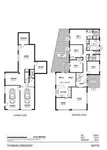 Floorplan of Homely house listing, 19 Swain Crescent, Dapto NSW 2530