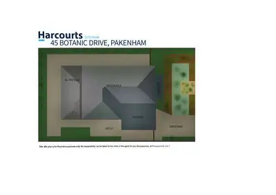 Floorplan of Homely house listing, 45 Botanic Drive, Pakenham VIC 3810