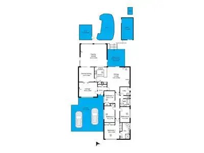Floorplan of Homely house listing, 7 Tongan Way, Happy Valley SA 5159