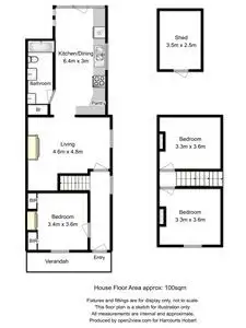 Floorplan of Homely house listing, 127 Hill Street, West Hobart TAS 7000