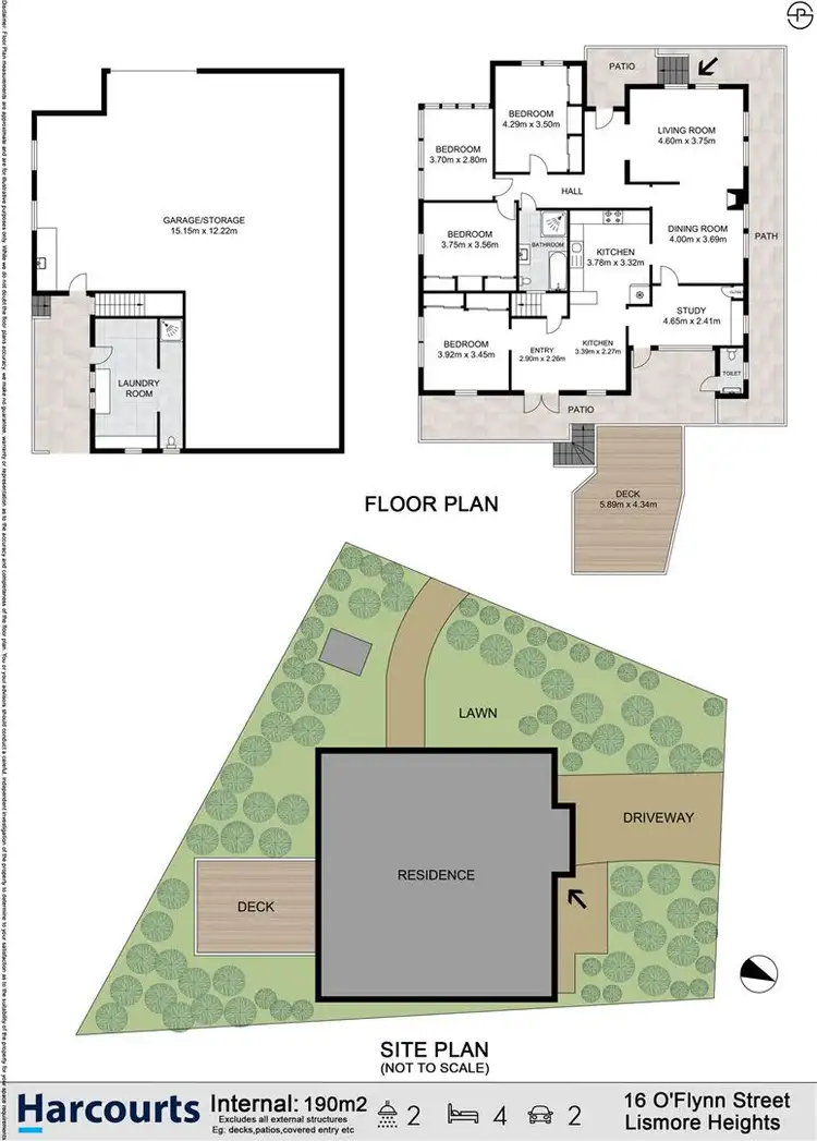 Floorplan of Homely house listing, 16 O'Flynn Street, Lismore Heights NSW 2480