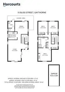 Floorplan of Homely house listing, 15 Bliss Street, Gaythorne QLD 4051