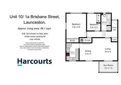 Floorplan of Homely unit listing, 10/1a Brisbane Street, Launceston TAS 7250
