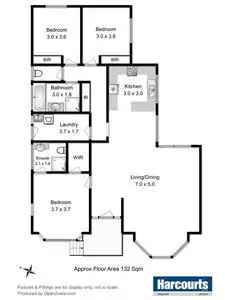 Floorplan of Homely house listing, 41 Cologne Drive, Oakdowns TAS 7019