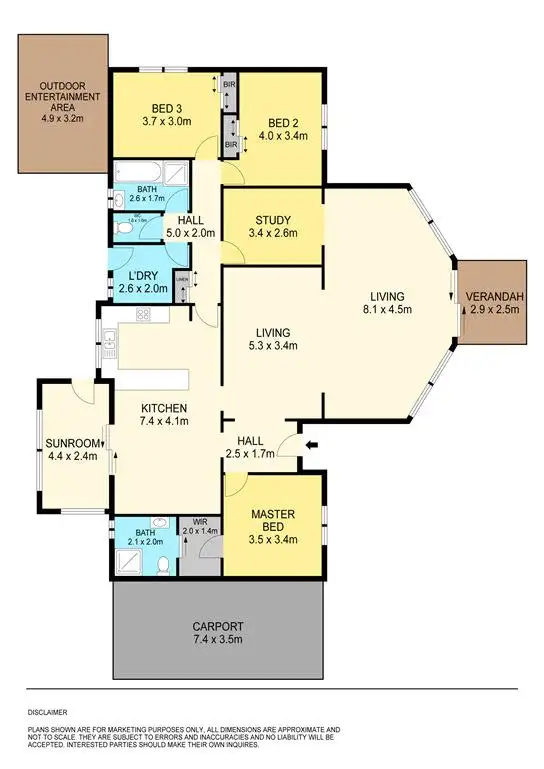 Floorplan of Homely house listing, 6869 Midland Highway, Scotsburn VIC 3352