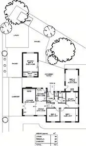 Floorplan of Homely house listing, 7 Heather Ave, (adj. Rostrevor), Woodforde SA 5072