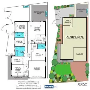 Floorplan of Homely house listing, 34 Coulter Street, Flagstaff Hill SA 5159