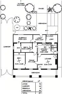 Floorplan of Homely house listing, 84 Hart Street, Semaphore South SA 5019