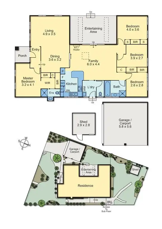 Floorplan of Homely house listing, 3 Witken Avenue, Wantirna South VIC 3152