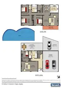 Floorplan of Homely house listing, 8 Holburn Crescent, Kings Langley NSW