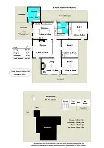 Floorplan of Homely house listing, 5 Pine Ave, Eudunda SA 5374