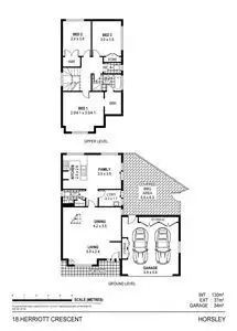 Floorplan of Homely house listing, 18 Herriott Crescent, Horsley NSW 2530