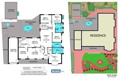 Floorplan of Homely house listing, 88 Barramundi Drive, Hallett Cove SA 5158
